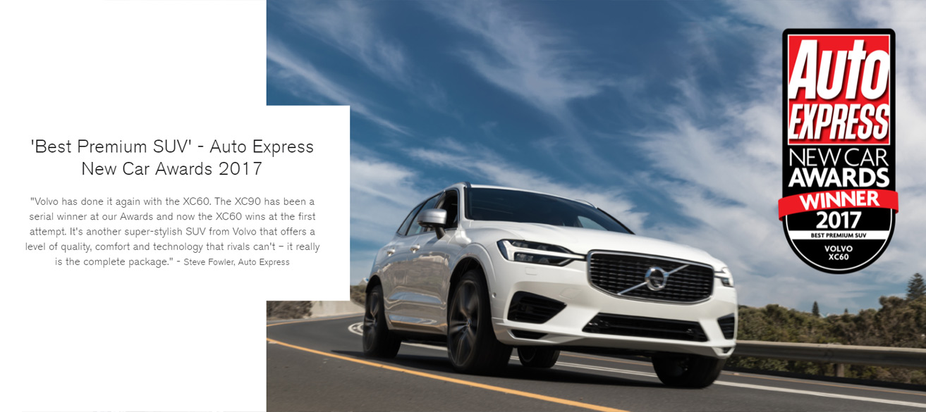 Super-Stylish new Volvo XC60 just joined our leasing fleet.