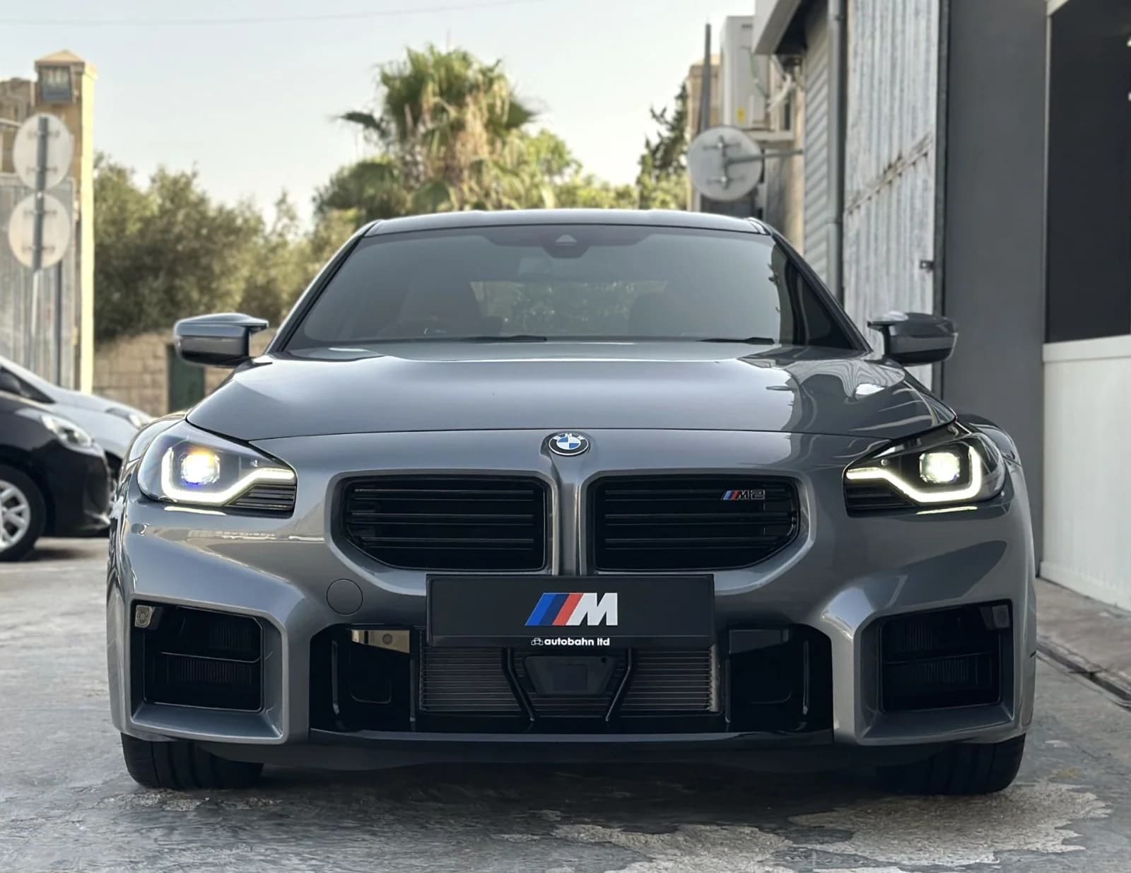 Front view of BMW M at Autobahn Malta