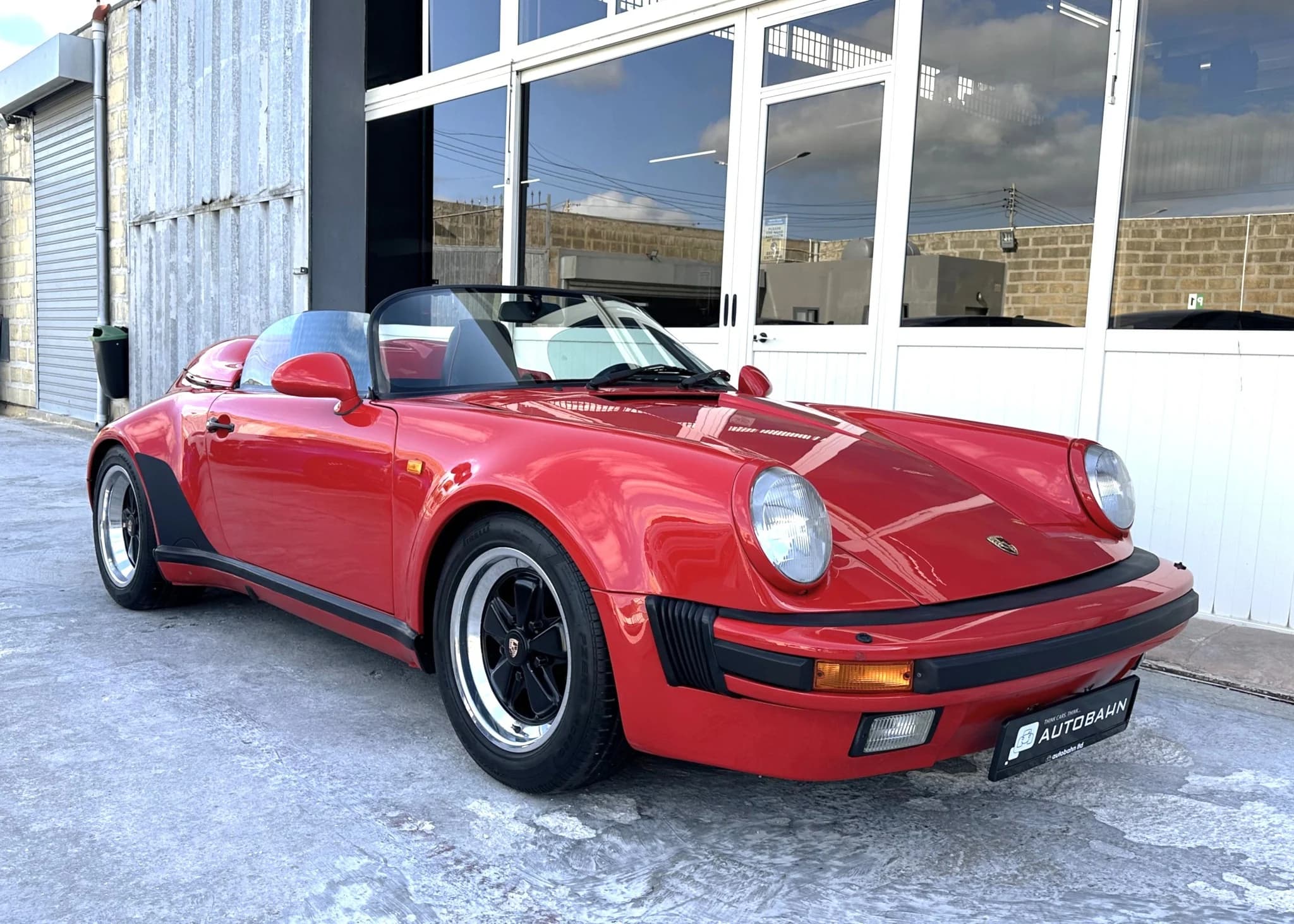 Porsche side profile at Autobahn Malta